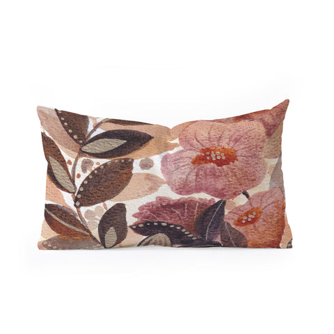 Viviana Gonzalez Nature Love Botanical 3 Oblong Throw Pillow