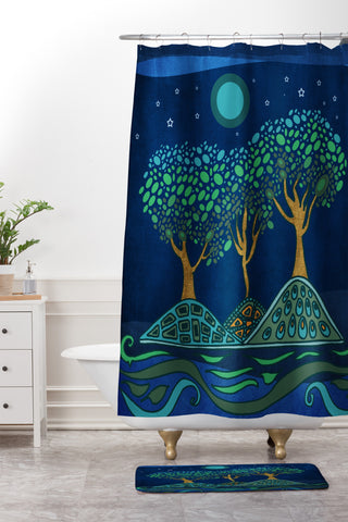 Viviana Gonzalez Once Upon A Time Shower Curtain And Mat