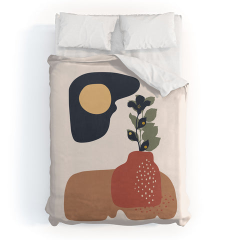 Viviana Gonzalez Organic shapes 1 Duvet Cover