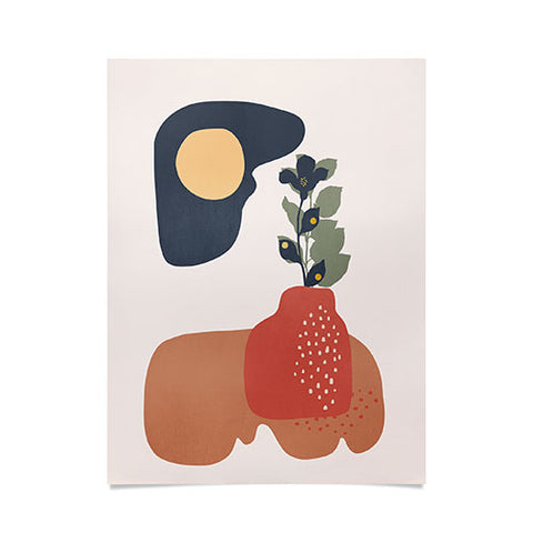 Viviana Gonzalez Organic shapes 1 Poster