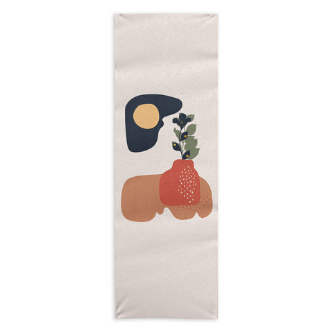 Viviana Gonzalez Organic shapes 1 Yoga Towel