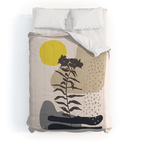 Viviana Gonzalez Organic shapes 2 Comforter