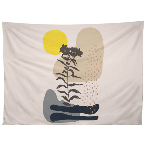 Viviana Gonzalez Organic shapes 2 Tapestry
