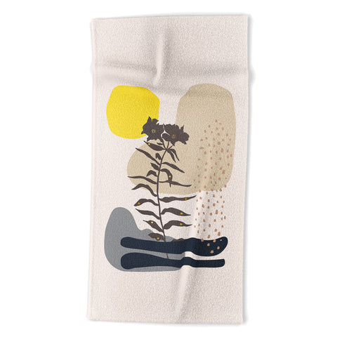 Viviana Gonzalez Organic shapes 2 Beach Towel