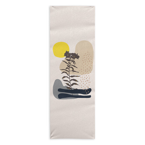 Viviana Gonzalez Organic shapes 2 Yoga Towel