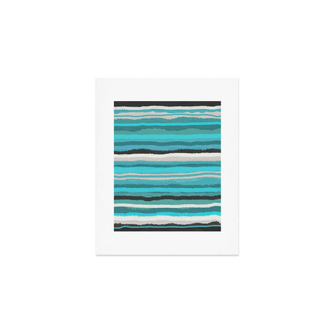 Viviana Gonzalez Painting Stripes 01 Art Print