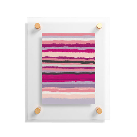 Viviana Gonzalez Painting Stripes 02 Floating Acrylic Print
