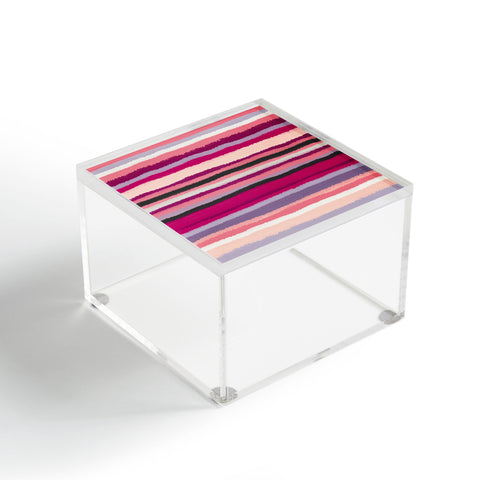 Viviana Gonzalez Painting Stripes 02 Acrylic Box
