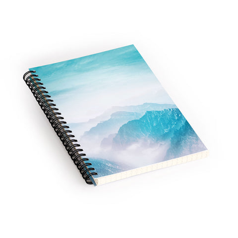 Viviana Gonzalez Pastel landscape 04 Spiral Notebook