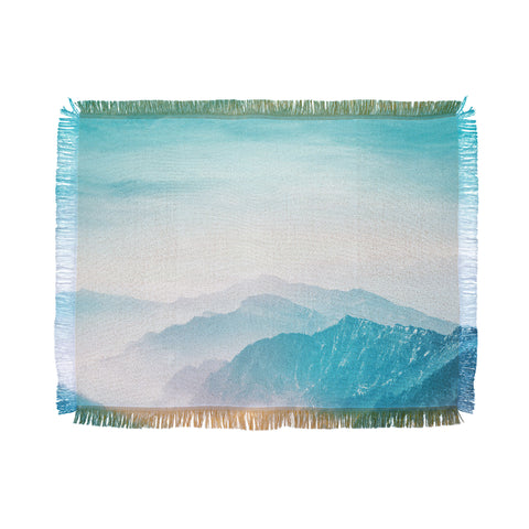 Viviana Gonzalez Pastel landscape 04 Throw Blanket