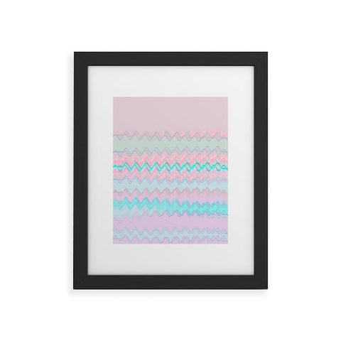 Viviana Gonzalez Pastels improvisation 01 Framed Art Print