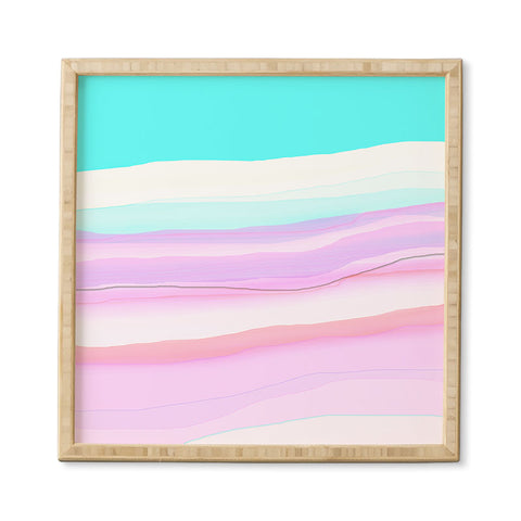 Viviana Gonzalez Pastels improvisation 02 Framed Wall Art