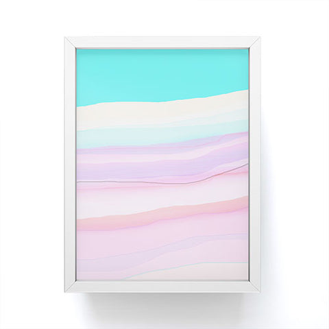 Viviana Gonzalez Pastels improvisation 02 Framed Mini Art Print