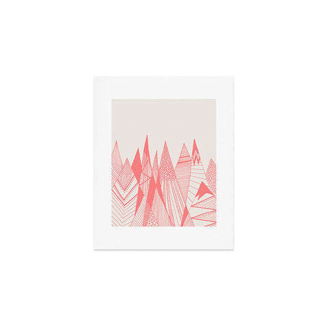 Viviana Gonzalez Patterns in the mountains Art Print