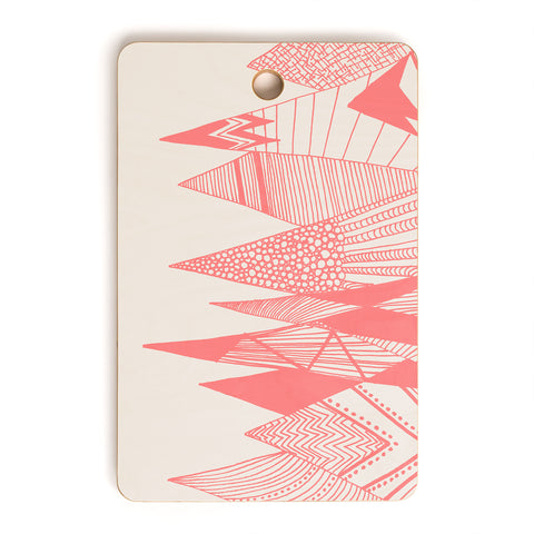 Viviana Gonzalez Patterns in the mountains Cutting Board Rectangle