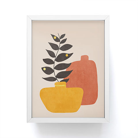Viviana Gonzalez Plant in a Pot 1 Framed Mini Art Print