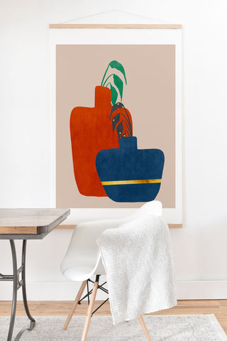 Viviana Gonzalez Plant in a Pot 2 Art Print And Hanger