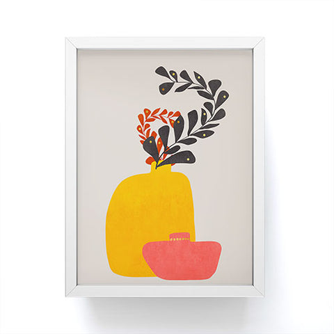 Viviana Gonzalez Plant in a Pot 3 Framed Mini Art Print