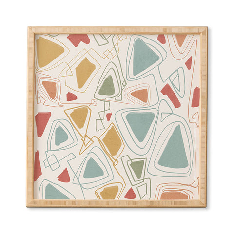 Viviana Gonzalez Playful Geometrics 1 Framed Wall Art