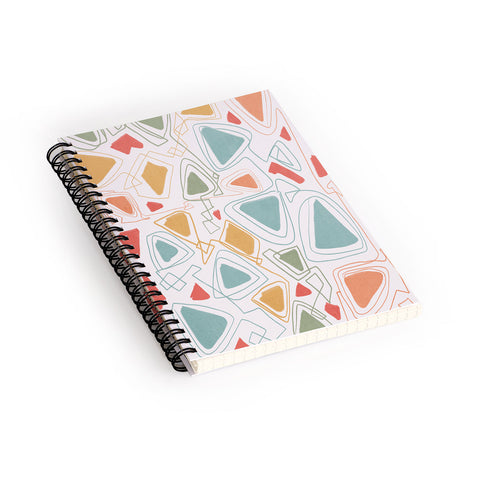 Viviana Gonzalez Playful Geometrics 1 Spiral Notebook
