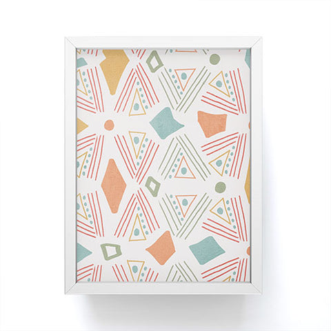 Viviana Gonzalez Playful Geometrics 2 Framed Mini Art Print