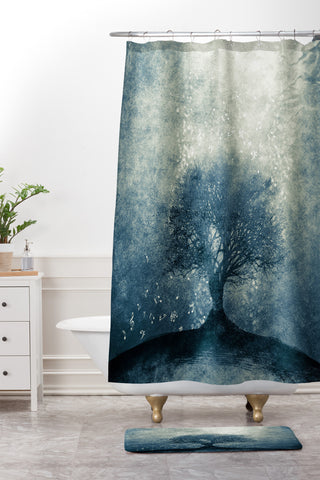 Viviana Gonzalez Songs From The Sea Shower Curtain And Mat