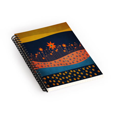 Viviana Gonzalez Spring Energy Spiral Notebook