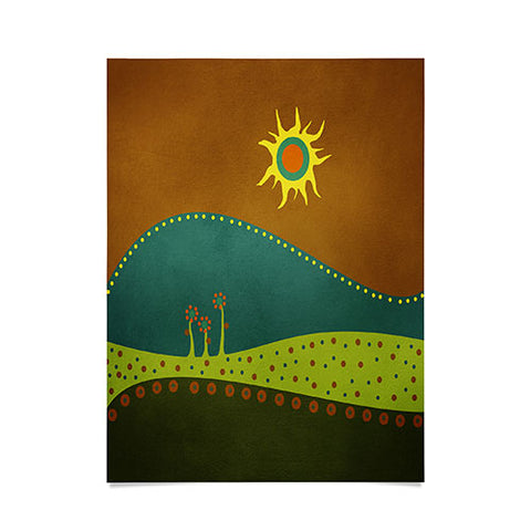 Viviana Gonzalez Spring Landscape 1 Poster