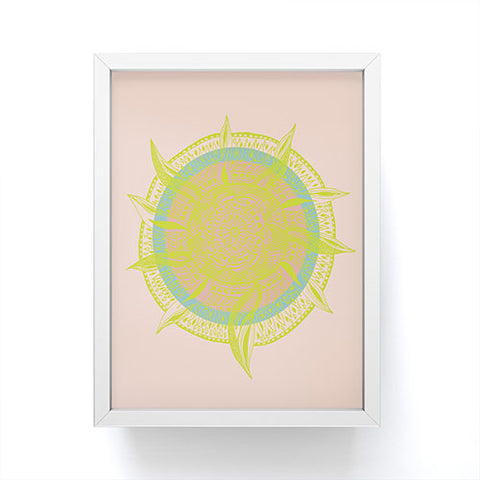 Viviana Gonzalez Spring vibes collection 06 Framed Mini Art Print