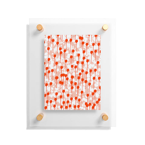 Viviana Gonzalez Summer abstract 01 Floating Acrylic Print