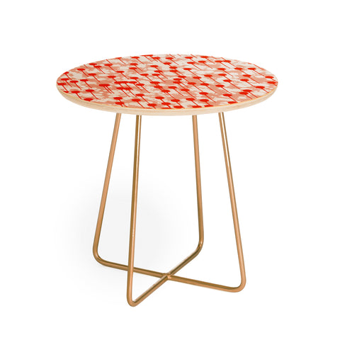 Viviana Gonzalez Summer abstract 01 Round Side Table