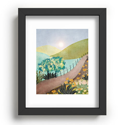 Viviana Gonzalez Sunrise In The Mountains Recessed Framing Rectangle