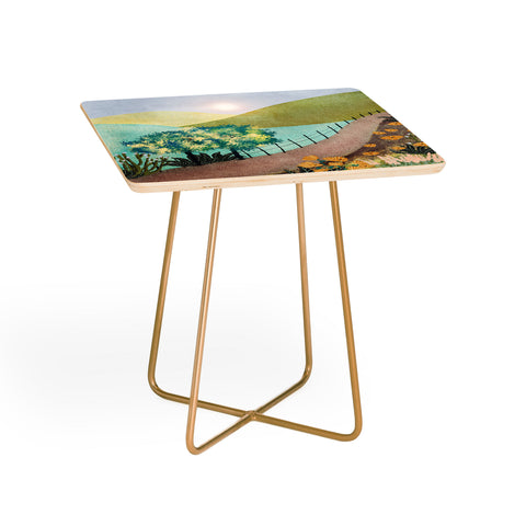 Viviana Gonzalez Sunrise In The Mountains Side Table