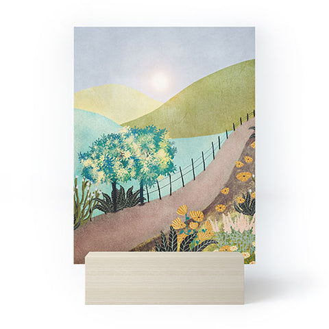 Viviana Gonzalez Sunrise In The Mountains Mini Art Print