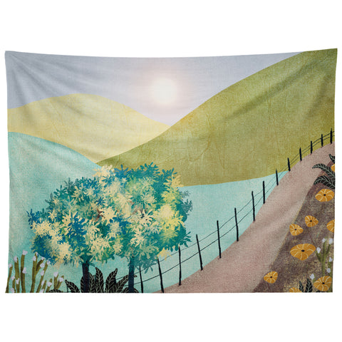 Viviana Gonzalez Sunrise In The Mountains Tapestry