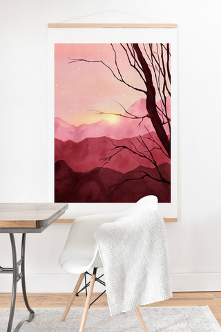 Viviana Gonzalez Sunset and Landscape Art Print And Hanger