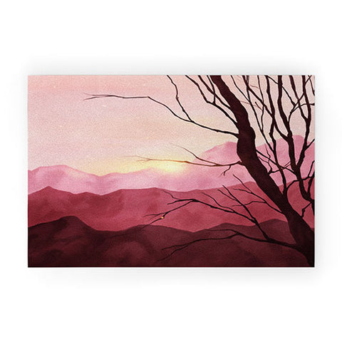 Viviana Gonzalez Sunset and Landscape Welcome Mat