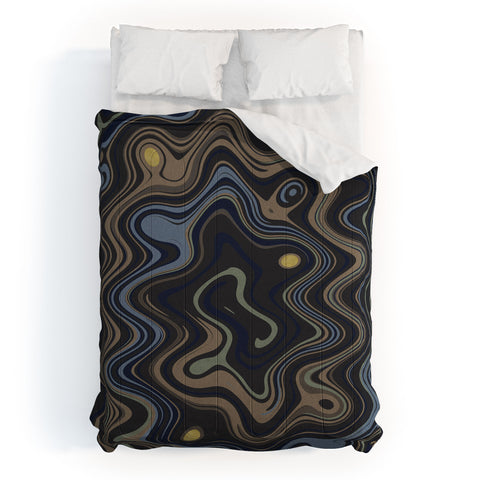 Viviana Gonzalez Texturally Abstract 01 Comforter