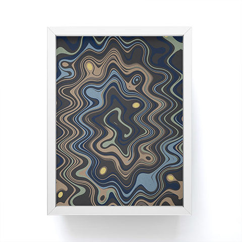 Viviana Gonzalez Texturally Abstract 01 Framed Mini Art Print