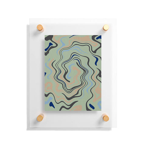 Viviana Gonzalez Texturally Abstract 02 Floating Acrylic Print