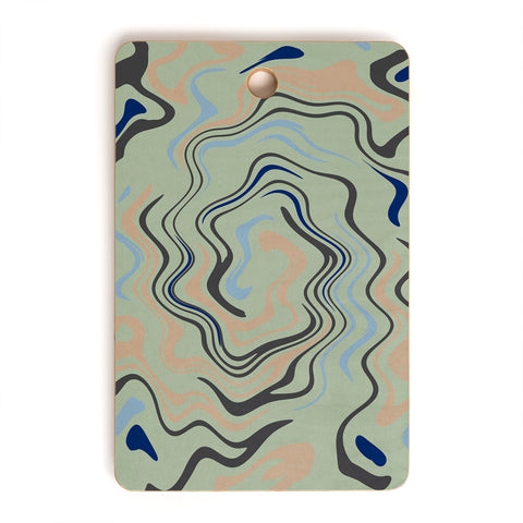 Viviana Gonzalez Texturally Abstract 02 Cutting Board Rectangle