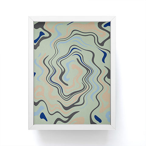 Viviana Gonzalez Texturally Abstract 02 Framed Mini Art Print