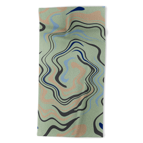 Viviana Gonzalez Texturally Abstract 02 Beach Towel