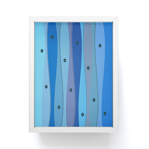 Viviana Gonzalez Textures Abstract 11 Framed Mini Art Print