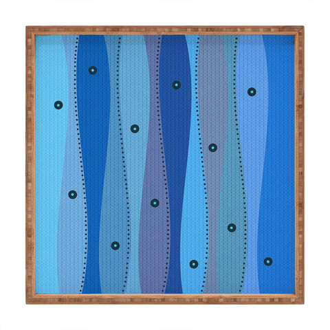 Viviana Gonzalez Textures Abstract 11 Square Tray