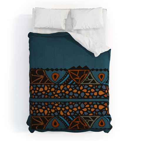 Viviana Gonzalez Textures Abstract 13 Comforter