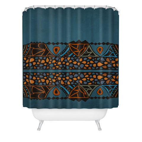 Viviana Gonzalez Textures Abstract 13 Shower Curtain