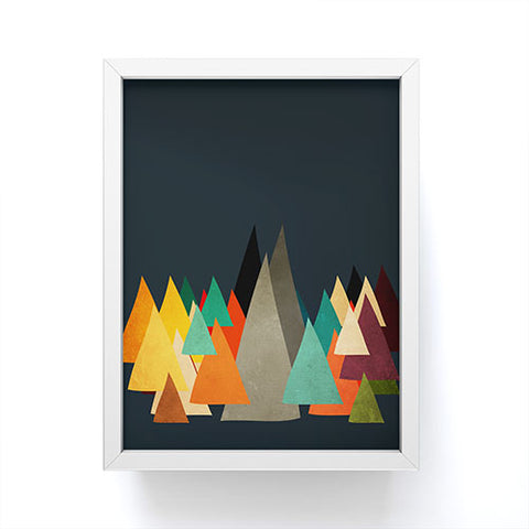 Viviana Gonzalez Textures Abstract 14 Framed Mini Art Print