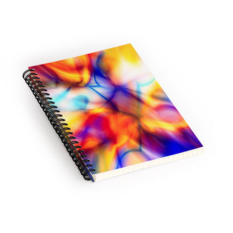 Viviana Gonzalez Textures Abstract 21 Spiral Notebook