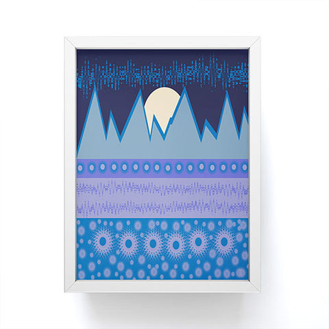 Viviana Gonzalez Textures Abstract 28 Framed Mini Art Print